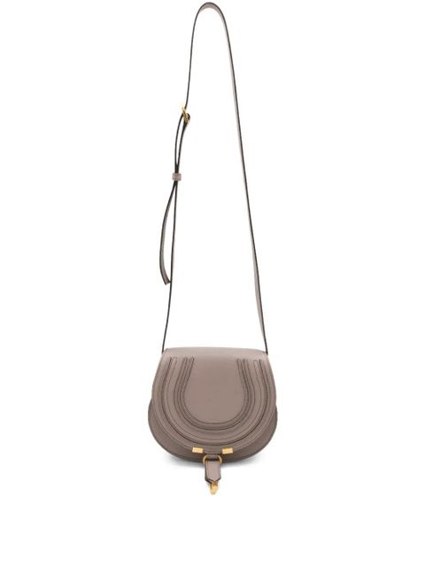 Chloé small Marcie curved cross body bag - Purple - zdjęcie produktu nr 1