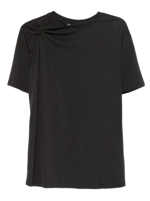 Eleh knotted-shoulder top - Grey - zdjęcie produktu nr 1