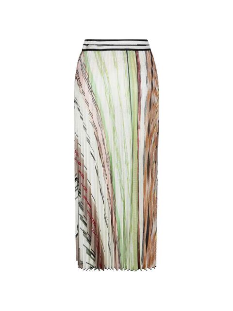 Missoni pleated midi skirt - White - zdjęcie produktu nr 2