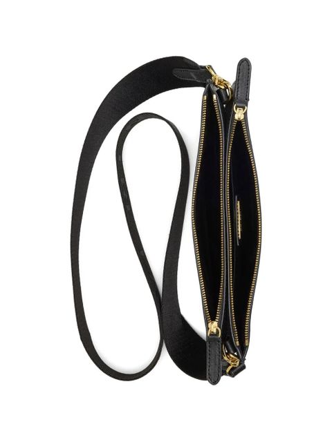 Lauren Ralph Lauren Landyn leather crossbody bag - Brown