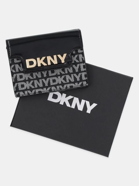 Dkny portfel damski kolor czarny R52V5M24