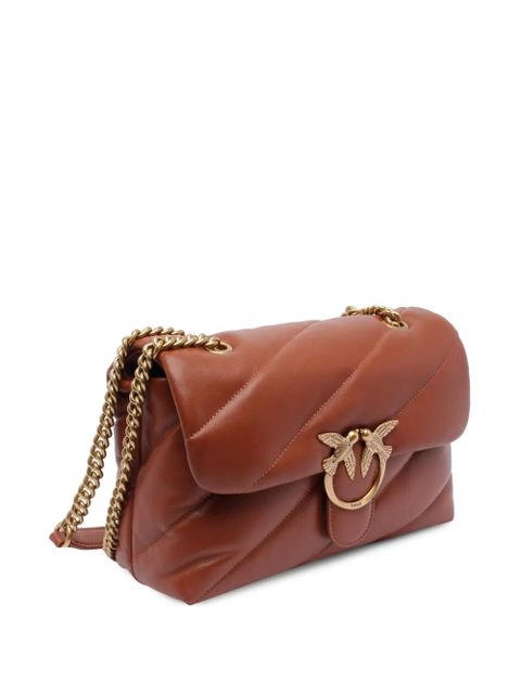 PINKO Classic Love shoulder bag - Brown