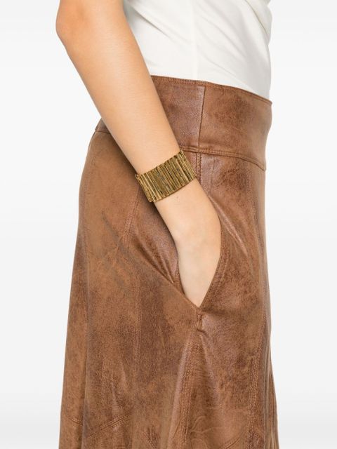 ISABEL MARANT Genevi maxi skirt - Brown