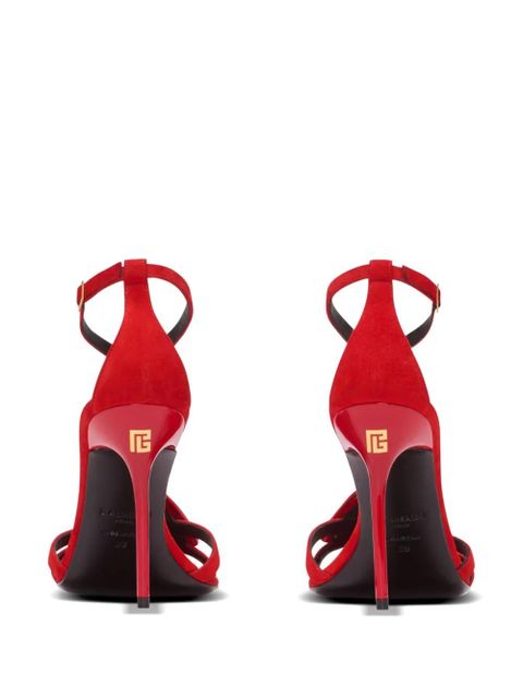 Balmain Lips sandals - Red