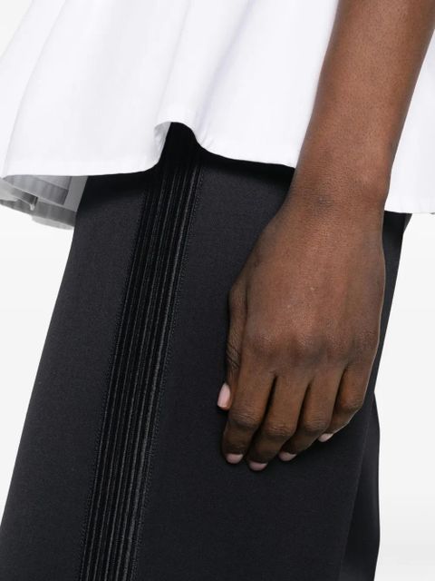 Alexander McQueen buttoned trousers - Black