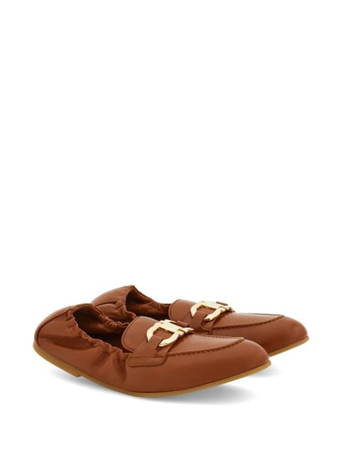 Ferragamo Gancini loafers - Brown - zdjęcie produktu nr 2