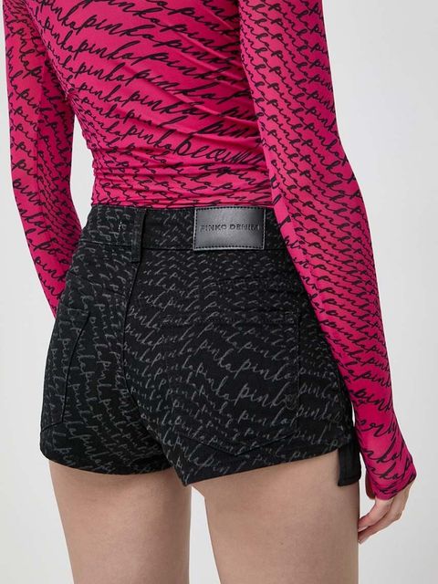 Pinko szorty jeansowe