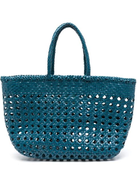 DRAGON DIFFUSION Cannage Kanpur tote bag - Blue