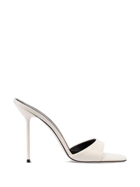 Paris Texas 105mm Lydia mules - White - zdjęcie produktu nr 1