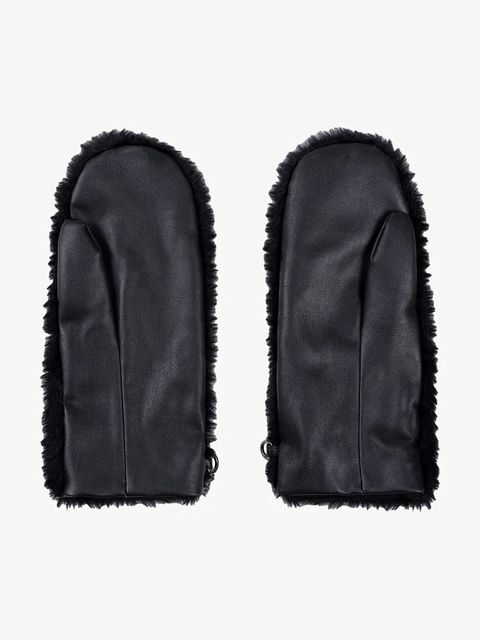 Bizuu rękawiczki ROKKA damskie kolor czarny ROKKA CZARNY