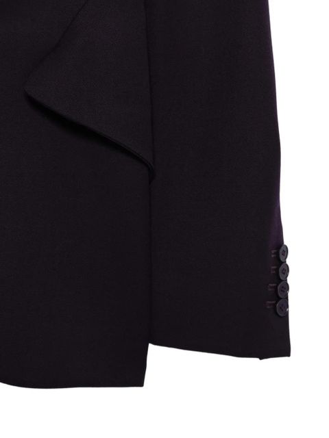 Alexander McQueen single-breasted blazer - Purple