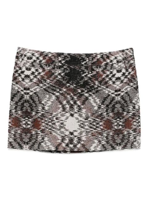 Missoni printed mini skirt - Brown - zdjęcie produktu nr 1