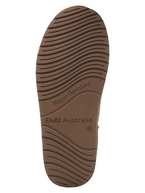 Emu Australia śniegowce zamszowe Stinger Micro Flatform kolor brązowy W13082.CORI