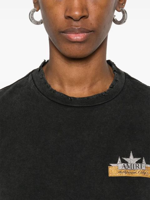 AMIRI Vintage Crystal Star T-shirt - Black