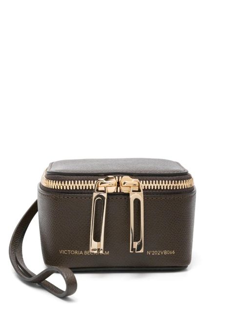 Victoria Beckham micro Vanity clutch bag - Brown - zdjęcie produktu nr 1