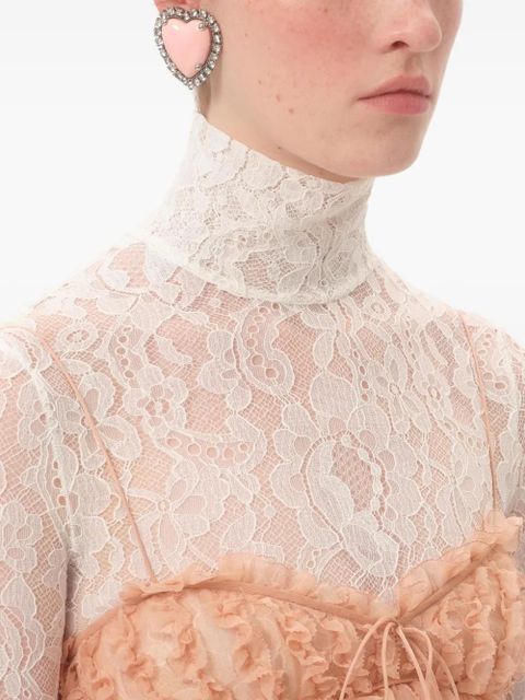 Valentino Garavani Coeur Hyperbole clip-on earrings - Silver