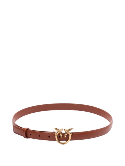 PINKO logo-buckle belt - Brown - zdjęcie produktu nr 1