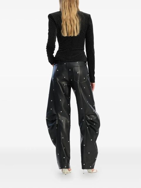 ROTATE BIRGER CHRISTENSEN studded cargo trousers - Black