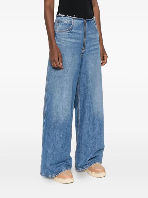 Alexander Wang zip-front denim - Blue