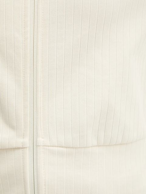 adidas bluza All Szn Winterized damska kolor beżowy gładka JW7434