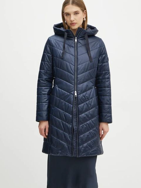 BOSS Orange kurtka damska kolor granatowy przejściowa 50527814 - zdjęcie produktu nr 1