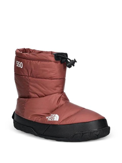 The North Face 550 Nuptse quilted snow boots - Brown
