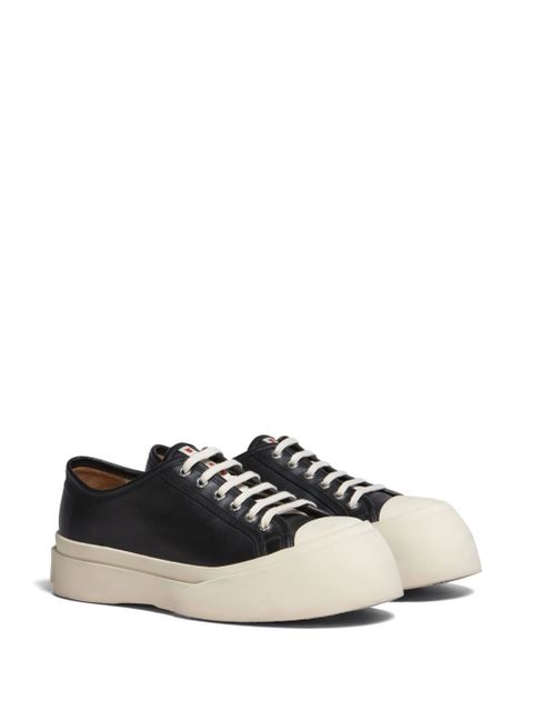 Marni Pablo leather flatform sneakers - Black