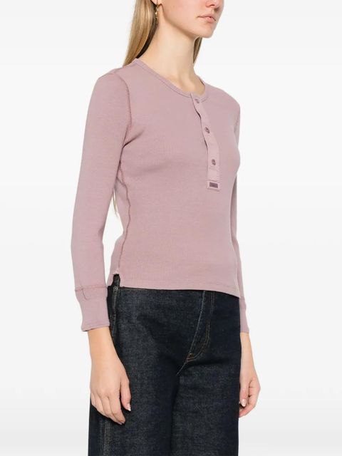 Chloé henley top - Purple