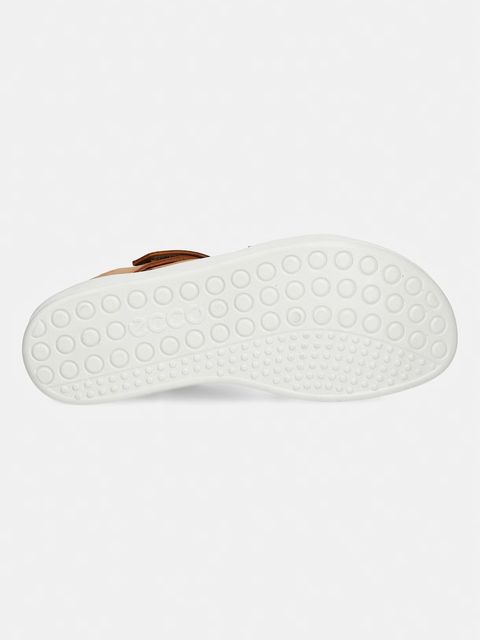 Ecco sandały nubukowe Soft Sandal W