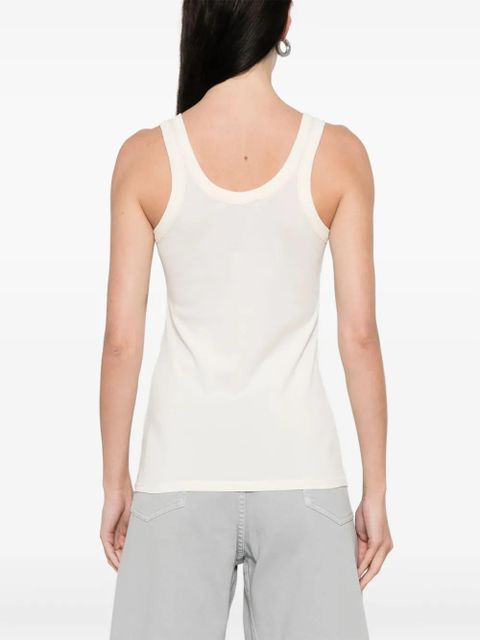 LEMAIRE cotton tank top - Neutrals