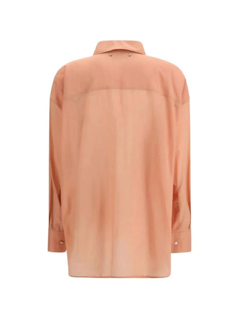 Golden Goose pleated shirt - Pink