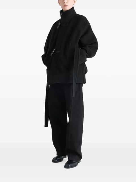 LEMAIRE black belted duffle coat - zdjęcie produktu nr 2