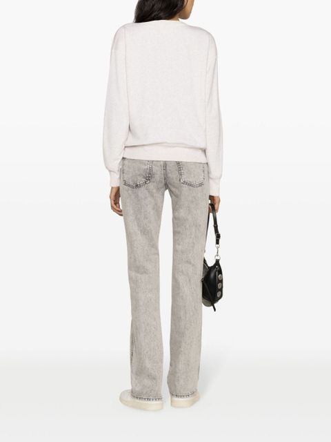 MARANT ÉTOILE Mobyla logo-print sweatshirt - Neutrals