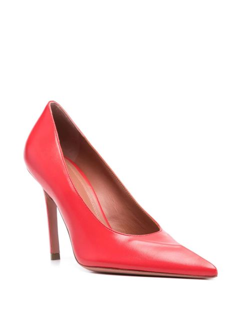 Amina Muaddi 100mm Christine pumps - Red - zdjęcie produktu nr 2
