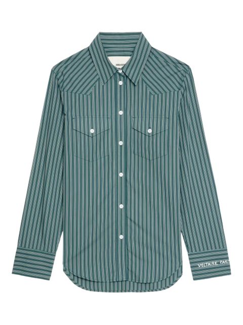 Zadig&Voltaire striped shirt - Green - zdjęcie produktu nr 1