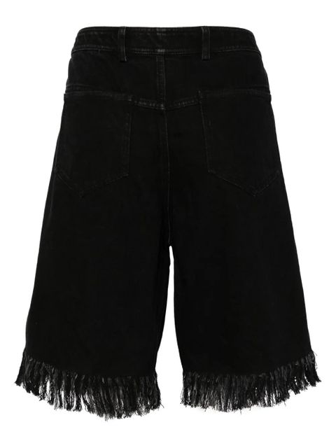 Christopher Esber deconstruct denim jort shorts - Black - zdjęcie produktu nr 2
