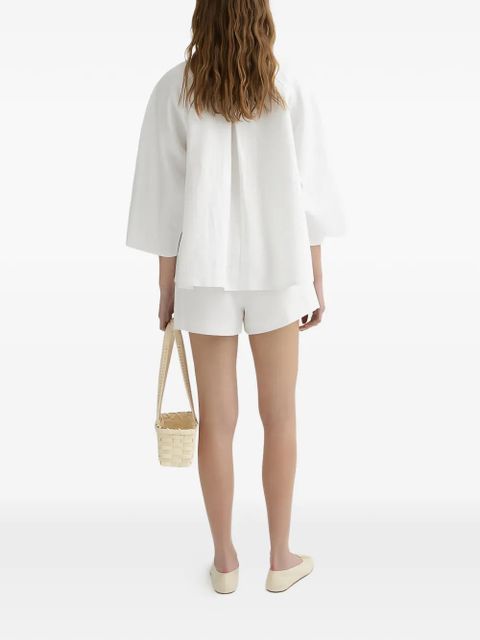 Posse Perri button-fastening shorts - Neutrals