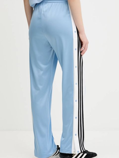 adidas Originals spodnie dresowe Adibreak damskie kolor niebieski z aplikacją JV7513
