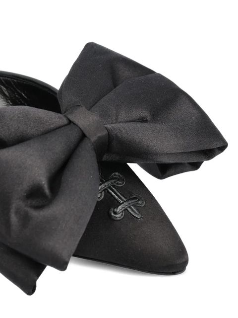 Valentino Garavani bow mules - Black