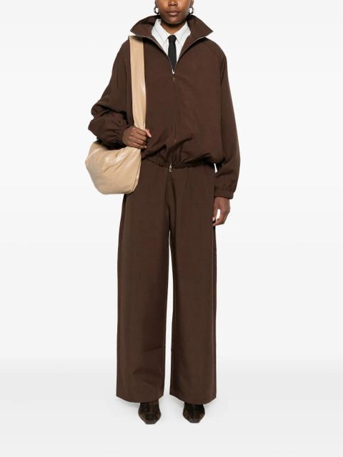 The Frankie Shop elasticated-waist trousers - Brown