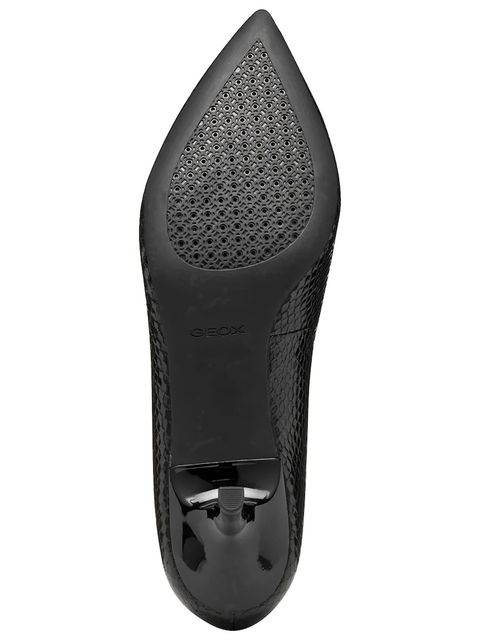 Geox szpilki skórzane D KLEOPY kolor czarny D55YBA 000KY C9999