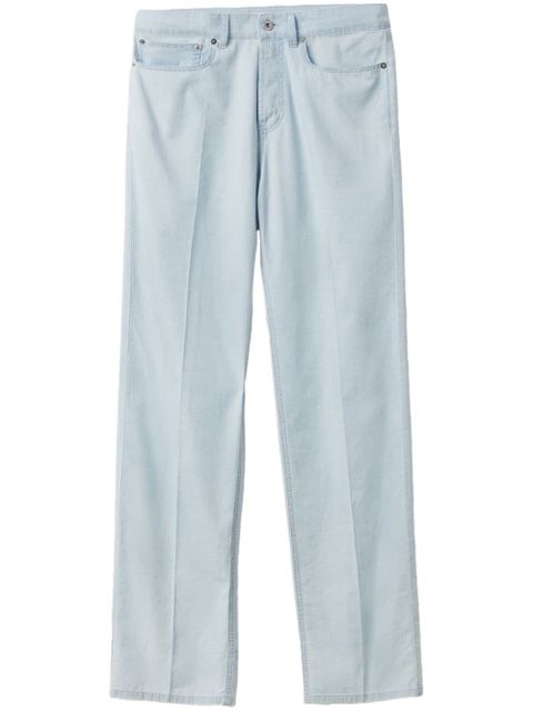 Miu Miu mid-rise straight-leg jeans - Blue - zdjęcie produktu nr 1