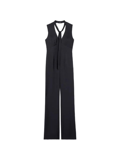 Claudie Pierlot tie neck jumpsuit - Blue - zdjęcie produktu nr 1