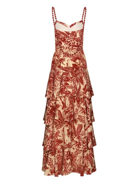 Johanna Ortiz Boundless dress - Red - zdjęcie produktu nr 2