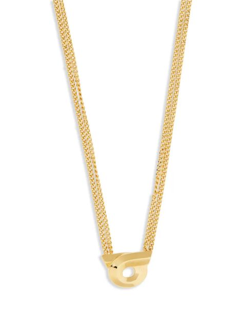 Ferragamo Gancini-pendant layered necklace - Gold - zdjęcie produktu nr 2