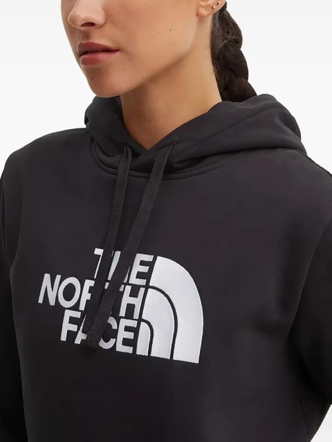 The North Face logo-print hoodie - Black