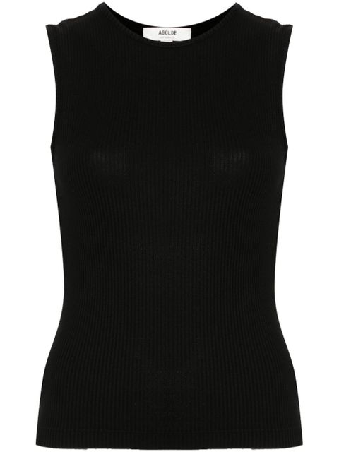 AGOLDE Binx tank top - Black - zdjęcie produktu nr 1