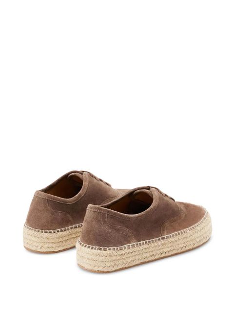 JW Anderson lace-up platform sneakers - Brown