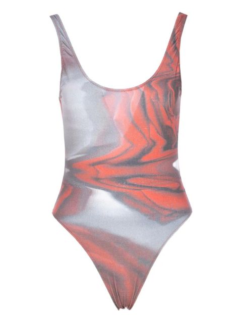 Jean Paul Gaultier printed swimsuit - Red - zdjęcie produktu nr 1
