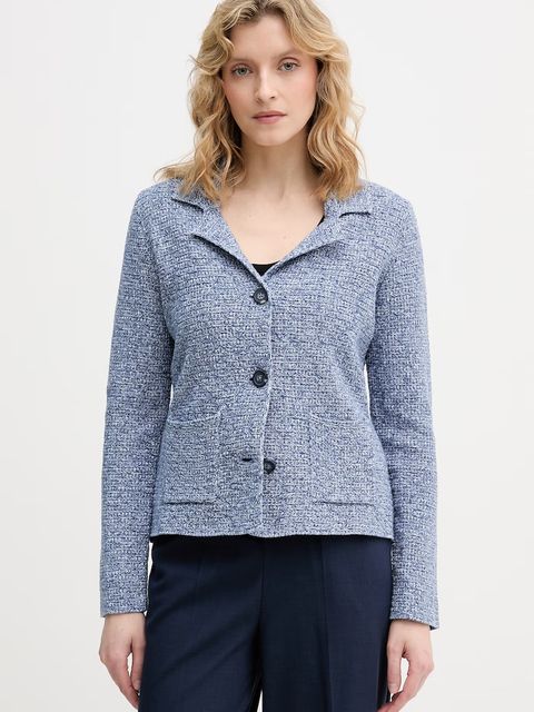 United Colors of Benetton marynarka jednorzędowa damska bawełniana - zdjęcie produktu nr 2